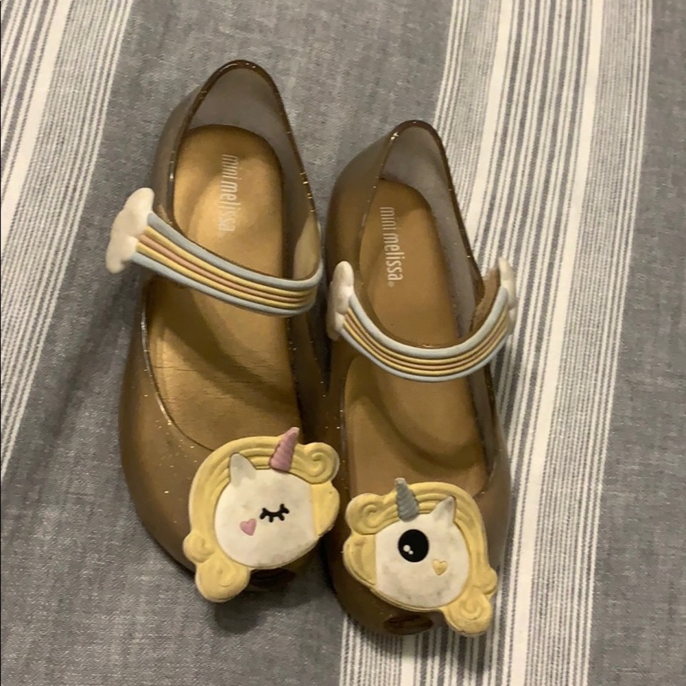 Mini Melissa Unicorn Mary Janes